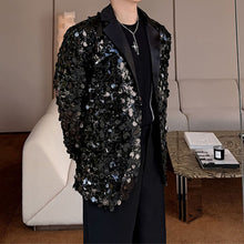 Load image into Gallery viewer, Stage Performance Sequin Design Blazer
