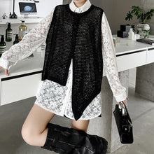 Load image into Gallery viewer, Irregular Hollow Sleeveless Vest

