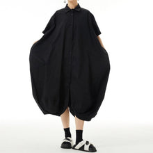 Load image into Gallery viewer, Women's Polo-Collar Tulip Dress
