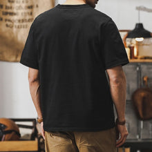 Load image into Gallery viewer, 320g Heavyweight Loose Fit Henley T-Shirt
