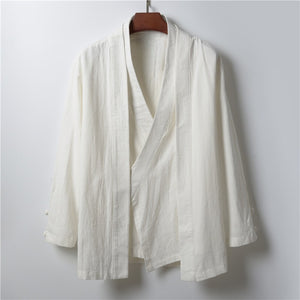 Fake Two-piece Retro Casual Loose Shirt