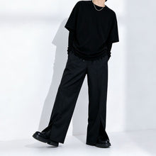 Load image into Gallery viewer, Japanese Loose High-waist Straight Wide-leg Pants
