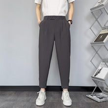 Load image into Gallery viewer, Casual Slim-Fit Cropped Trousers
