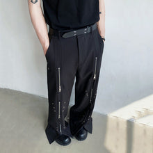 Load image into Gallery viewer, Straight Zipper Casual Floor Mopping Pants
