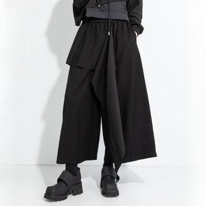 Irregular Casual Wide-leg Pants