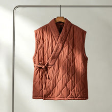 Load image into Gallery viewer, Cotton-lined Warm Sleeveless Vest
