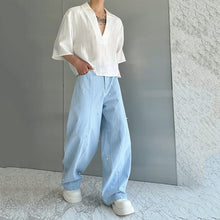 Load image into Gallery viewer, Vintage Pearl Wide Leg Straight Pants
