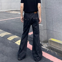 Load image into Gallery viewer, American Retro 3D Deconstructed Flared Trousers
