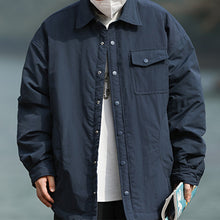 Load image into Gallery viewer, Quilted Loose Casual Lapel Coat
