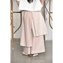 Load image into Gallery viewer, Women‘s Irregular Color-blocked Faux Two-piece Casual Skirt Pants
