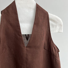 Load image into Gallery viewer, Women's Linen V-Neck Halter Camisole
