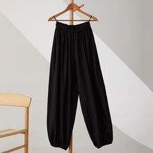 Load image into Gallery viewer, Loose Flower Bud Lantern Elastic Waist Culottes
