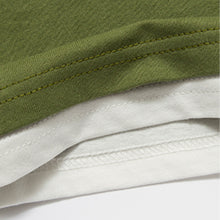 Load image into Gallery viewer, Japanese Loose Drop Shoulder Fake Two Piece T-shirt
