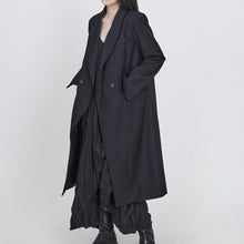 Load image into Gallery viewer, Autumn And Winter All-match Simple Neutral Mid-length Windbreaker
