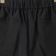 Load image into Gallery viewer, Slim-Fit Tapered Dress Trousers with Fluid Drape
