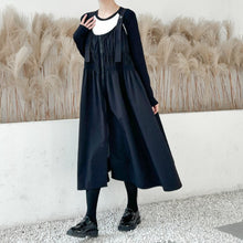 Load image into Gallery viewer, Spaghetti Strap Ruched Zippered Loose Long Dress
