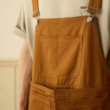 Load image into Gallery viewer, Retro Loose-Fit Multi-Pocket Workwear Cargo Overalls
