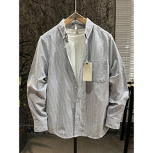 Load image into Gallery viewer, Japanese Vintage Pinstripe Shirt
