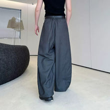 Load image into Gallery viewer, Drapey Casual Wide-leg Trousers
