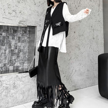 Load image into Gallery viewer, Embroidered Irregular Loose Versatile Vest
