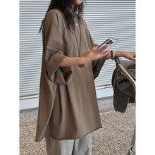Load image into Gallery viewer, Women's Oversized Drop-Shoulder T-Shirt
