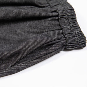 Elastic Waist Midi Skirt Pants