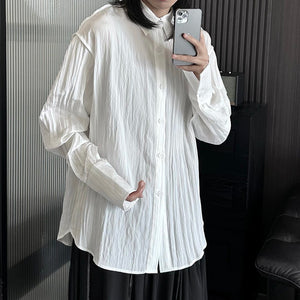 Pleated Casual Shirt