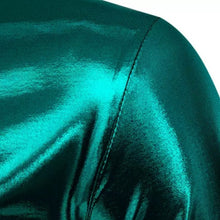 Load image into Gallery viewer, Shiny Liquid Metal Stage Performance T-shirt
