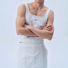 Load image into Gallery viewer, Square Neck Ribbed Slim Fit Tank Top
