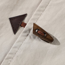 Load image into Gallery viewer, Cotton Japanese Retro Wooden Horn Button Shirt
