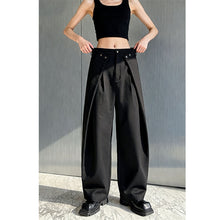 Load image into Gallery viewer, Three-dimensional Tailoring Stitching Wide-leg Jeans
