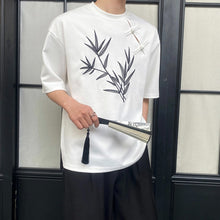 Load image into Gallery viewer, Embroidered Buttoned Casual Loose T-shirt
