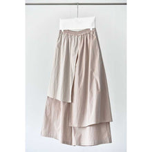 Load image into Gallery viewer, Women‘s Irregular Color-blocked Faux Two-piece Casual Skirt Pants
