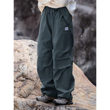 Load image into Gallery viewer, Winter Fleece-lined Drawstring Waterproof Pants
