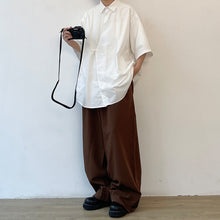 Load image into Gallery viewer, Japanese Retro Pure Cotton Loose Buttoned Shirt

