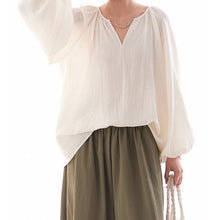Load image into Gallery viewer, Pullover Loose Cover-up Shirt
