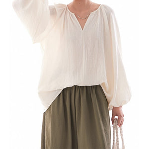 Pullover Loose Cover-up Shirt