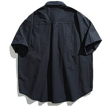 Load image into Gallery viewer, Retro Japanese Loose Casual Short-sleeved Shirt
