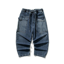 Load image into Gallery viewer, Loose Wide Big Pocket Straight Jeans
