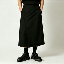 Load image into Gallery viewer, Wide-Leg Loose-Fit Culottes  Skirt-Pants
