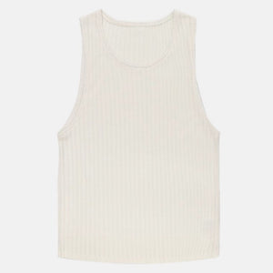 American Stretch Textured Sleeveless T-shirt