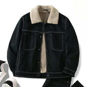 Faux Sherpa Vintage Warm Jacket