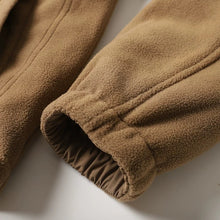 Load image into Gallery viewer, Japanese Reversible Work Jacket Windproof Waterproof Stand Collar Fleece Lined Warm Sherpa Coat
