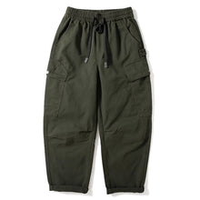Load image into Gallery viewer, Thickened Workwear Loose Wide-leg Casual Pants
