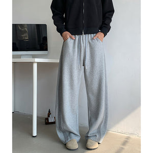 American Retro Tie-dye Ribbon Drape Machete Sweatpants