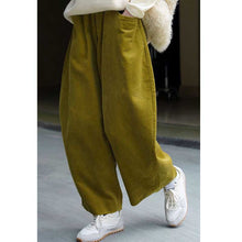 Load image into Gallery viewer, Corduroy Carrot Casual Vintage Wide Leg Pants
