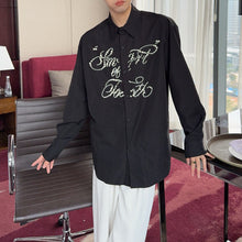 Load image into Gallery viewer, Loose 3D Beaded Casual Shirt

