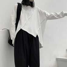 Load image into Gallery viewer, Irregular Long-sleeved Sweatshirt
