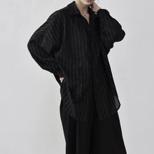 Load image into Gallery viewer, Women's Striped Loose Casual Shirt

