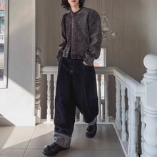 Load image into Gallery viewer, Loose-fitting Casual Crew Neck Jacket
